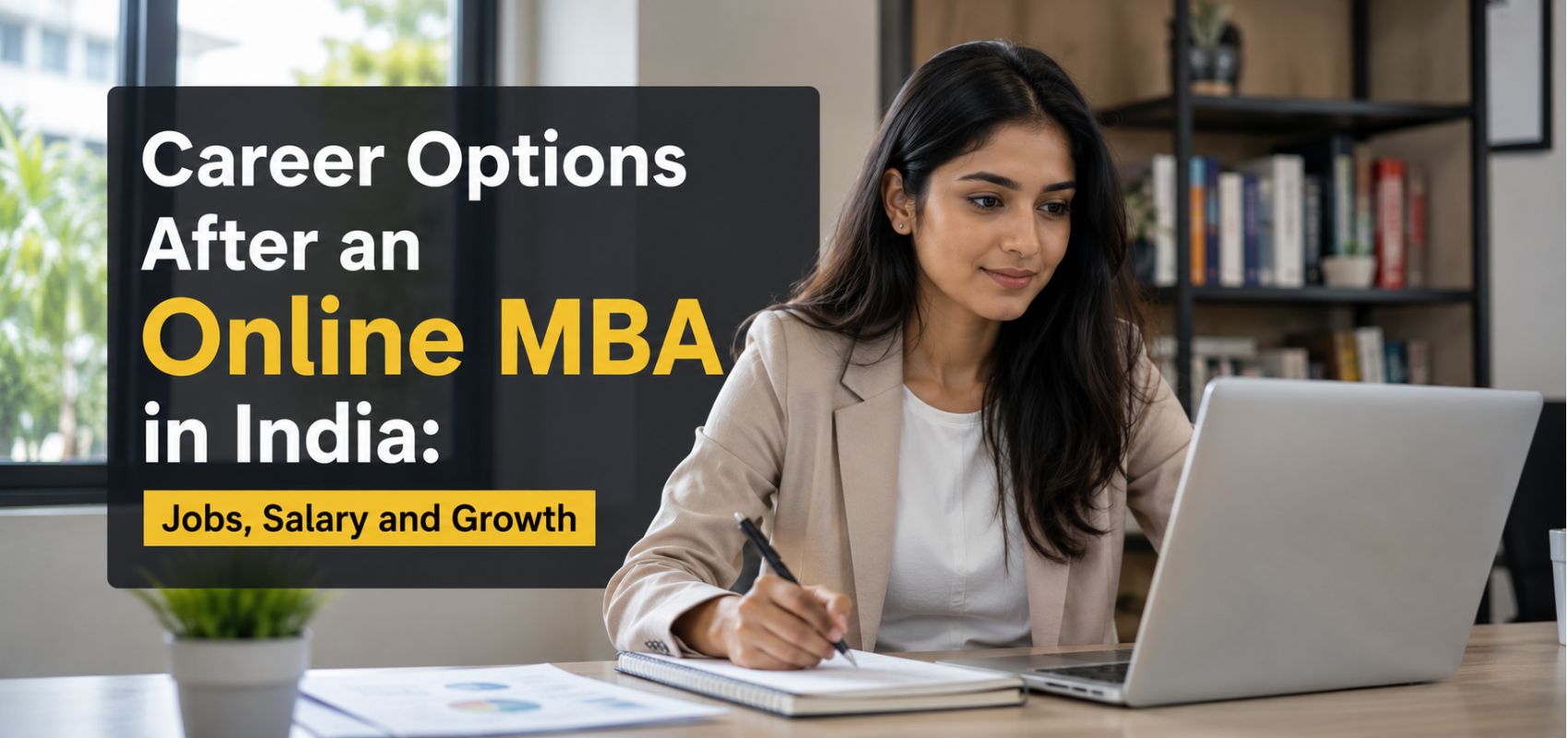 Career Options After an Online MBA in India: Jobs, Salary and Growth
