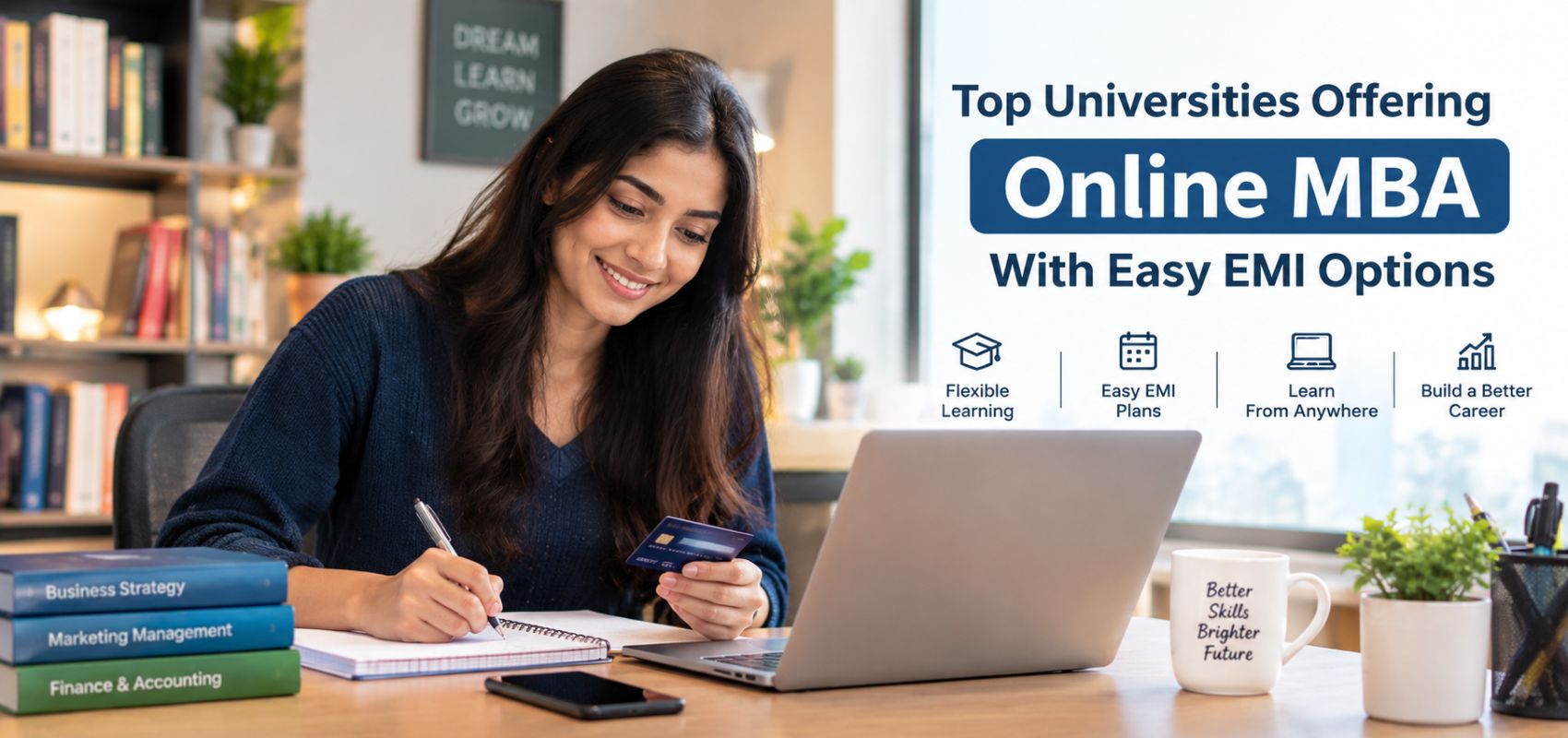 Top Universities Offering Online MBA With Easy EMI Options